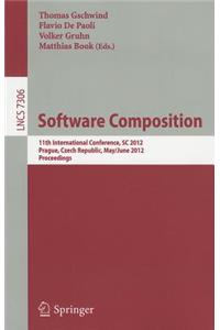 Software Composition: 11th International Conference, SC 2012, Prague, Czech Republic, May 31 - June 1, 2012. Proceedings