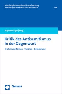 Kritik Des Antisemitismus in Der Gegenwart