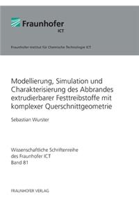 Modellierung, Simulation und Charakterisierung des Abbrandes extrudierbarer Festtreibstoffe mit komplexer Querschnittgeometrie.