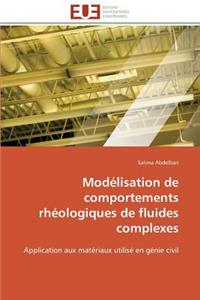 Modélisation de Comportements Rhéologiques de Fluides Complexes