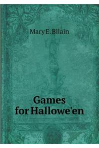Games for Hallowe'en
