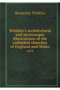 Winkles's architectural and picturesque illustrations of the cathedral churches of England and Wales vol 3