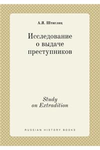 Study on Extradition
