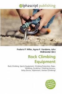 Rock Climbing Equipment