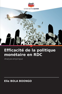 Efficacité de la politique monétaire en RDC