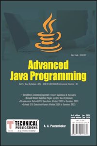 Advanced Java Programming for GTU 18 Course (VI- CSE/Prof. Elec.-III - 3160707)