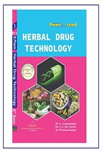 Herbal Drug Technology Book for B.Pharm 6th Semester by Thakur Publication as per latest syllabus of PCI