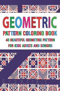 Geometric Pattern Coloring Book