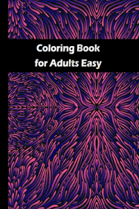 Coloring book for adults easy