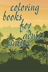 coloring books for adults nature