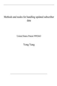 Methods and nodes for handling updated subscriber data