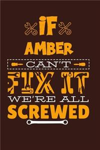 If Amber Can't Fix It