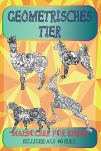 Malbücher für Kinder - Billiger als 10 Euro - Geometrisches Tier