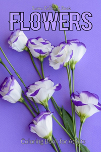 Flowers Coloring Book for Adults
