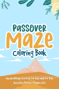 Passover Maze Coloring Book