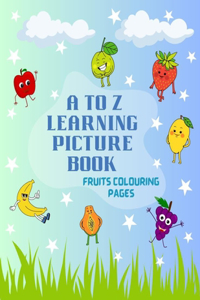 A to Z Learning Picture Book