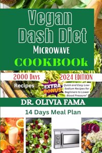Vegan Dash Diet Microwave Cookbook