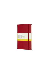 MEDIUM SQUARED HARDCOVER NOTEBOOK SCARLE