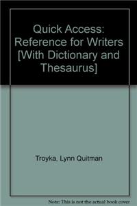 Quick Access: Reference for Writers