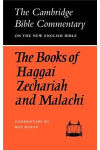 Books of Haggai Zechariah and Malachi