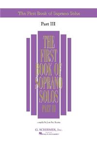 First Book of Soprano Solos - Part III