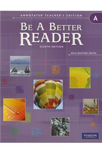 Be a Better Reader Level a Ate