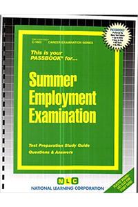 Summer Employment Examination