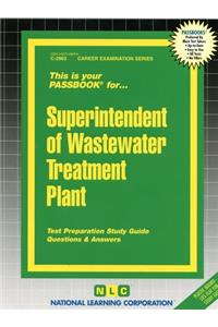 Superintendent of Wastewater Treatment Plant