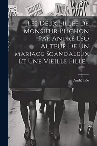 Les Deux Filles De Monsieur Plichon Par André Léo Auteur De Un Mariage Scandaleux Et Une Vieille Fille...