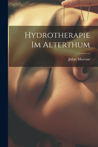 Hydrotherapie Im Alterthum