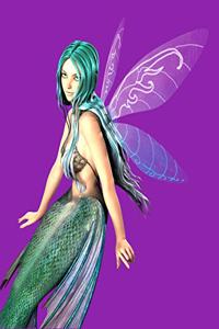 Mermaid Fairy Composition Book