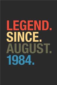 Legend Since August 1984