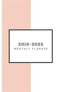 2019-2023 Monthly Planner