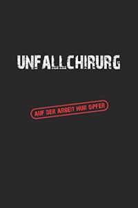 Unfallchirurg auf der Arbeit nur Opfer