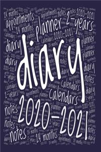 2020-2021 Diary Planner