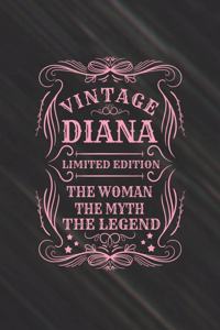 Vintage Diana Limited Edition the Woman the Myth the Legend