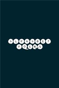 Poetic Form (Alphabet Poems) Notebook