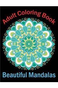 Adult Coloring Book Beautiful Mandalas