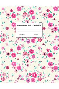 Handwriting Practice Sheets