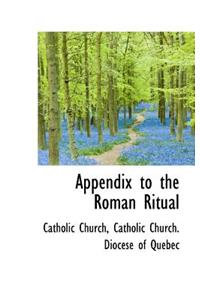 Appendix to the Roman Ritual