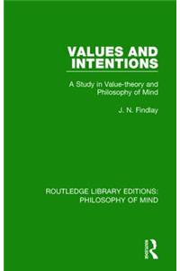 Values and Intentions