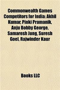 Commonwealth Games Competitors for India