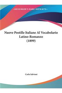 Nuove Postille Italiane Al Vocabolario Latino-Romanzo (1899)