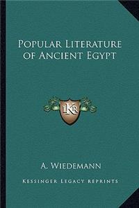 Popular Literature of Ancient Egypt