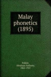 MALAY PHONETICS 1895
