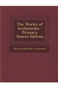 The Works of Archimedes