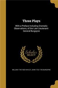 Three Plays