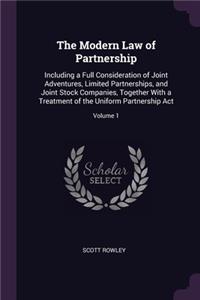 Modern Law of Partnership