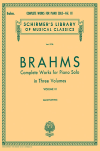 Complete Works for Piano Solo - Volume 3