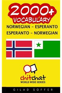2000+ Norwegian - Esperanto Esperanto - Norwegian Vocabulary